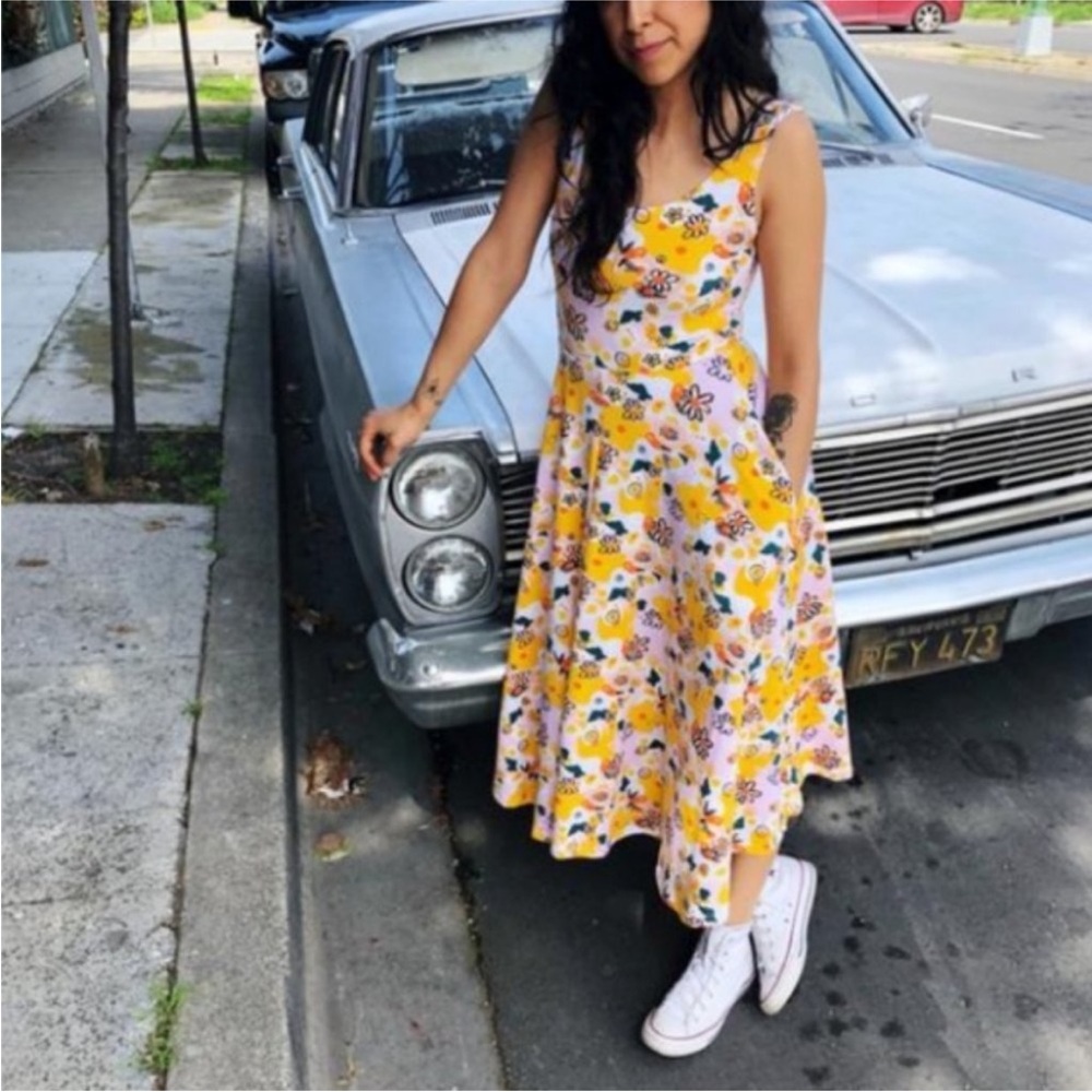 Nooworks Vittoria Floral Vacation Dress XS